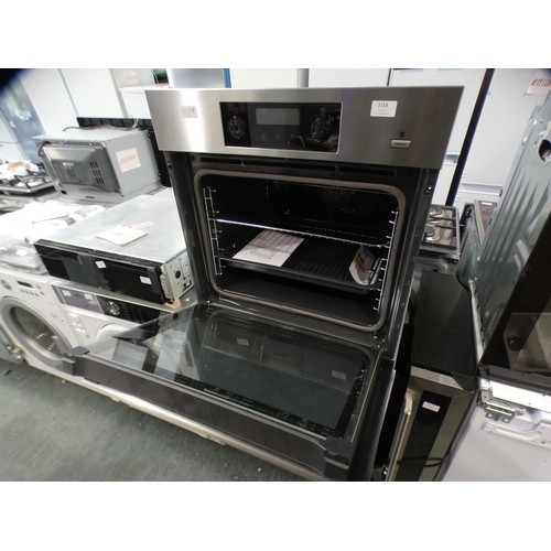 3158 - AEG  Multifunction Pyrolytic Oven H594xW595xD567, model no.:-BPS355020M, RRP £430 inc. VAT * This lo... 