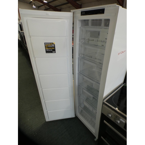 3260 - Zanussi  Integrated Tower Freezer (frost free)  H1772xW548xD549, model no.:-ZUNN18FS1, RRP £624.16 i... 