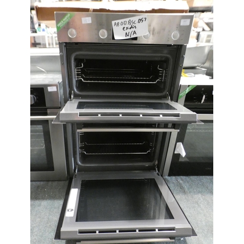 3267 - Bosch H888xW595xD550 Built-In Electric Double Multi-Function Oven - Stainless Steel - model no.:- un... 