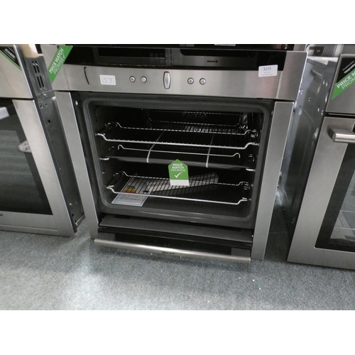 3273 - Neff B45E54N3GB Single CircoTherm Oven - Stainless Steel - model no.:- B45E54N3GB, RRP £900 inc. VAT... 