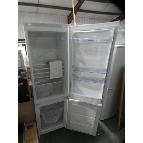 3286 - Zanussi H1772xW540xD549 Integrated 70/30 Fridge Freezer - Frost Free  - model no.:- ZBB28651SV, RRP ... 