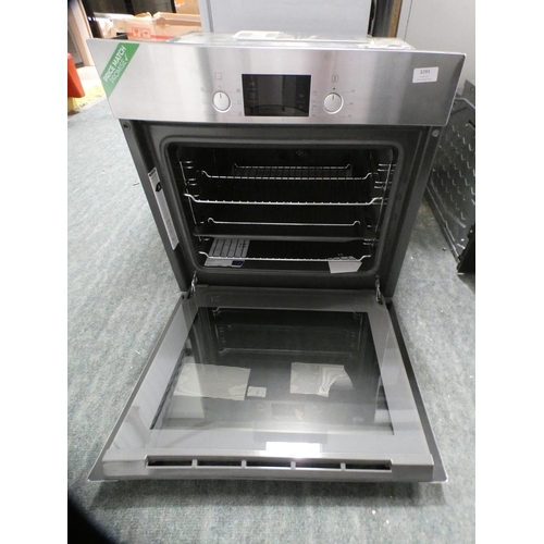 3293 - Bosch HBA43B251B Built-In Electric Single Multi-Function Oven - Stainless S - model no.:- Unknown, R... 