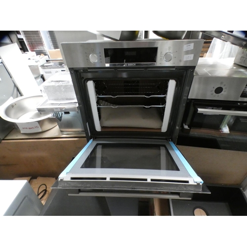 3296 - Bosch H595xW594xD548 Single Oven - model no.:- HBS534BS0B, RRP £409 inc. VAT * This lot is subject t... 