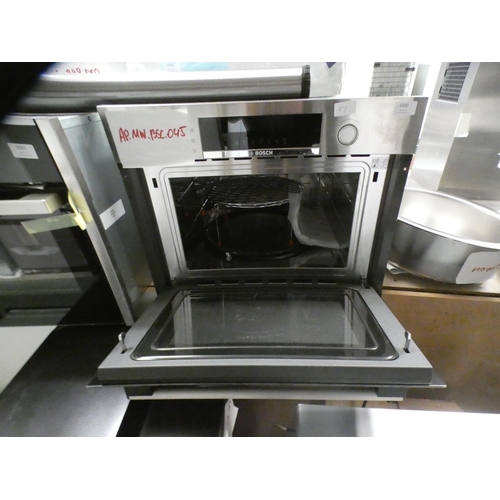 3300 - Bosch H454xW594xD570 Combination Microwave - model no.:- CMA583MS0B, RRP £635 inc. VAT * This lot is... 