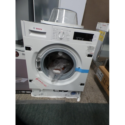 3315 - Bosch Integrated Washing Machine (8kg) H818xW596xD544 , model no.:-WIW28301GB, RRP £784.99 inc. VAT ... 