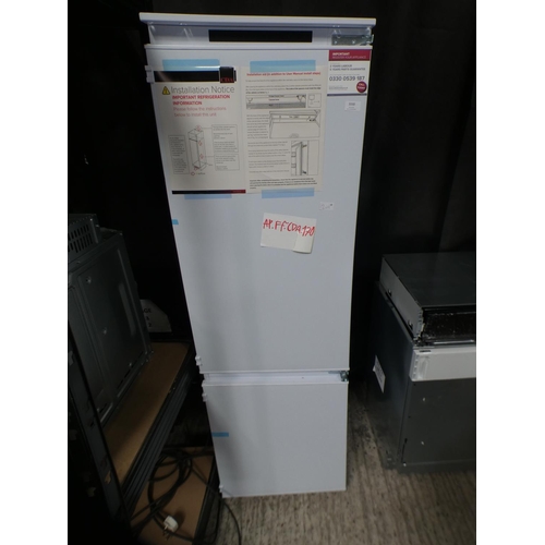 3330 - CDA  70/30 Integrated Fridge Freezer (Frost Free) H1776xW540xD540, model no.:-FW927, RRP £529 inc. V... 