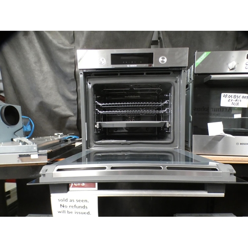 3357 - Bosch H595xW594xD548 Single Oven - model no.:- HBA5780S0B, RRP £669 inc. VAT * This lot is subject t... 