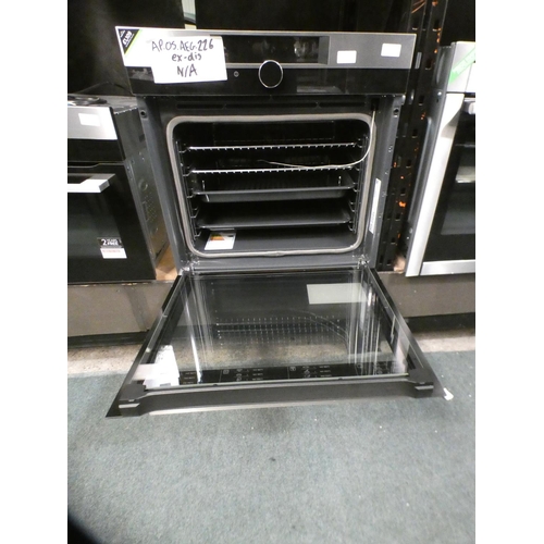 3367 - AEG H594xW594xD567 Single Oven - model no.:- BPK842720M, RRP £1089 inc. VAT - ex display  * This lot... 