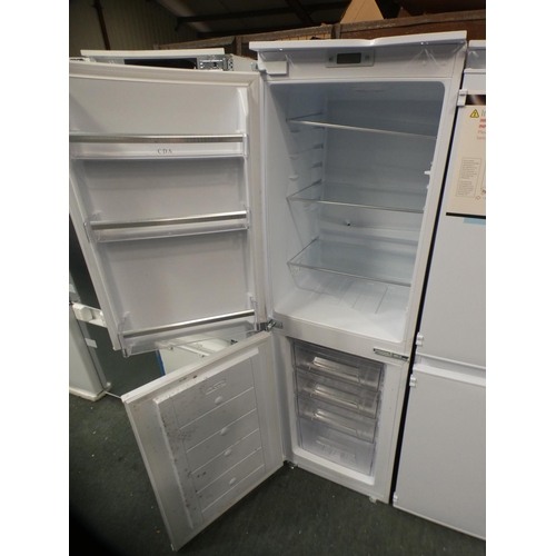 3375 - CDA  50/50 Integrated Fridge Freezer H1772xW540xD540, model no.:-FW852, RRP £469 inc. VAT - dents on... 