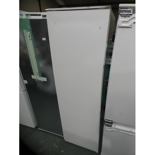 3380 - Zanussi   Integrated Tower Freezer (frost free) H1772xW548xD549, model no.:-ZUNN18FS1, RRP £800 inc.... 