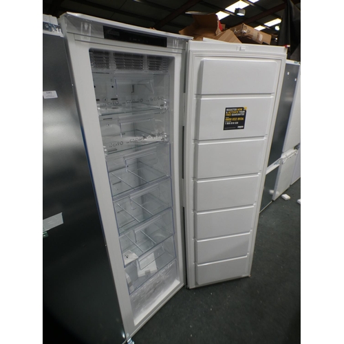 3380 - Zanussi   Integrated Tower Freezer (frost free) H1772xW548xD549, model no.:-ZUNN18FS1, RRP £800 inc.... 