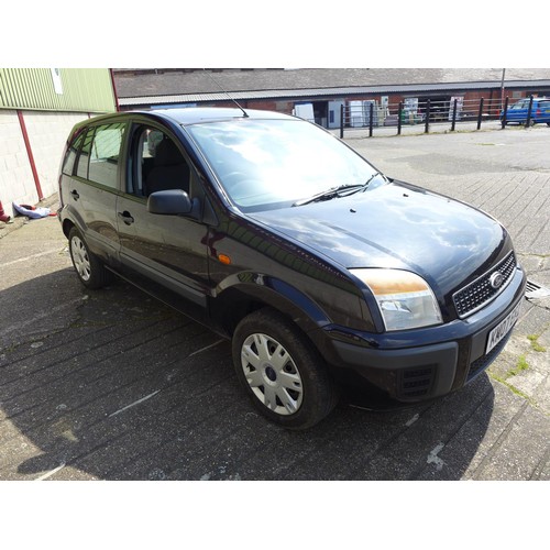 2673 - Ford Fusion Style 1.4ltr Climate TDCI,  5 door hatchback, MOT expired, Mileage 101,755, Reg KM07 EFZ... 