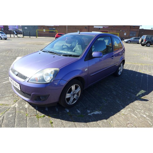 2674 - Ford Fiesta Zetec Climate 3 Door hatchback 1242cc Date of registration 31.03.2008  YR08 WVU - Mileag... 