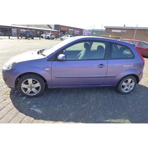 2674 - Ford Fiesta Zetec Climate 3 Door hatchback 1242cc Date of registration 31.03.2008  YR08 WVU - Mileag... 