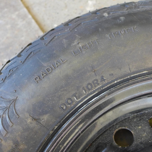 2107 - 2 Tyres (175R13c)