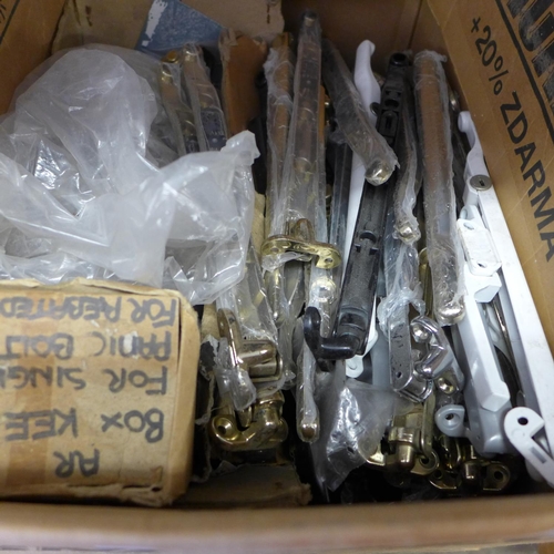 2178 - Box of assorted window fittings