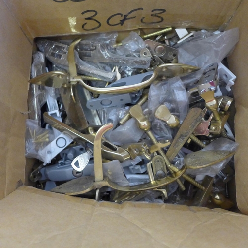 2178 - Box of assorted window fittings