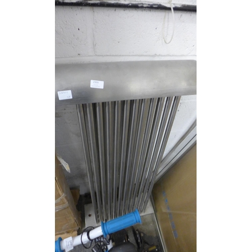 2355 - Designer stainless steel radiator