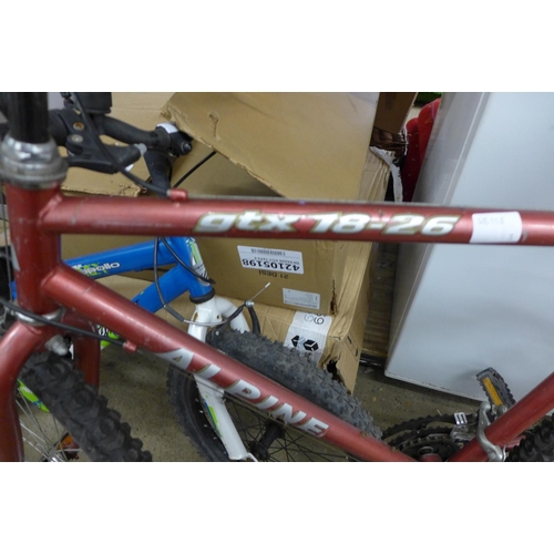 2371 - Alpine GTX 18-26 mountain bike