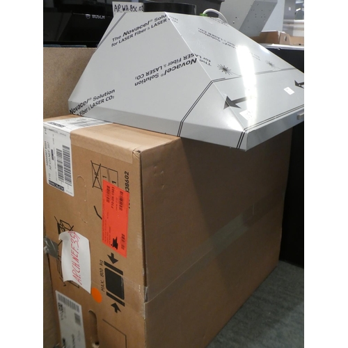 3190 - Neff  Chimney Cooker Hood  H799xW600xD500, model no.:-D62PBC0N0B, RRP £229 inc. VAT * This lot is su... 