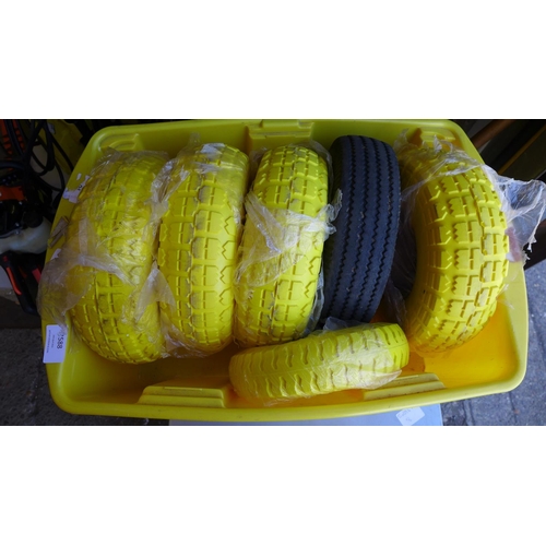 2588 - 6 Sack trolley wheels & tyres