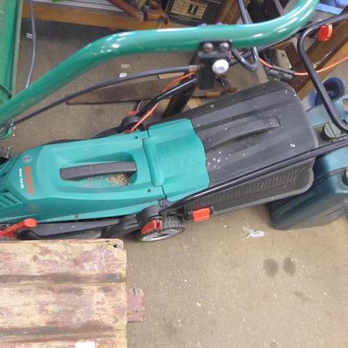 2667 - Electric Bosch Rotak 340ER mower & collector