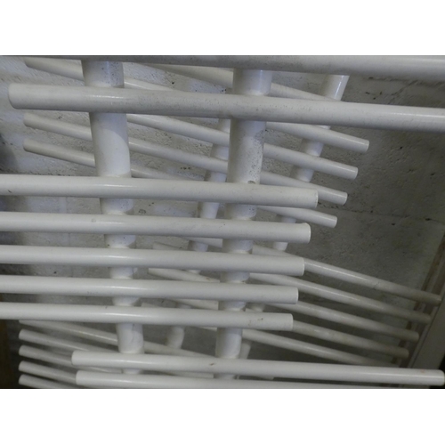 2405 - 2 White designer radiators - used