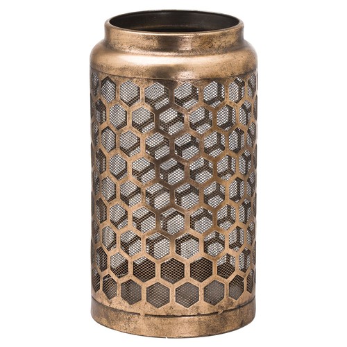 1503 - A gilt honeycomb lantern (2113612)   #