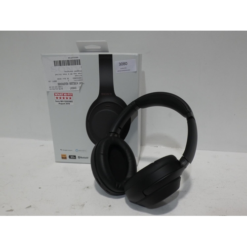 3080 - Sony Wireless Headphones (WH-1000XM3), RRP £219.99 + VAT  (220-302) * This lot is subject to VAT