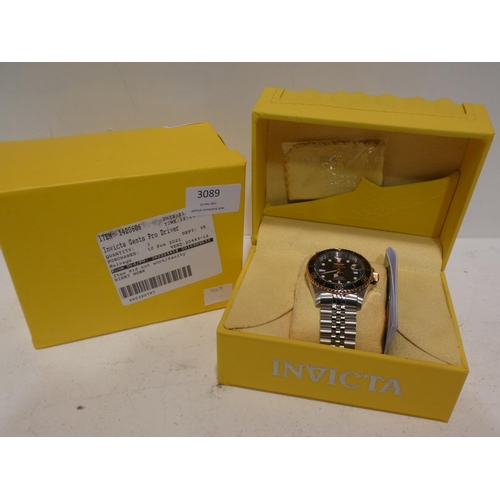 3089 - Invicta Gnts Watch (220-334) * This lot is subject to VAT