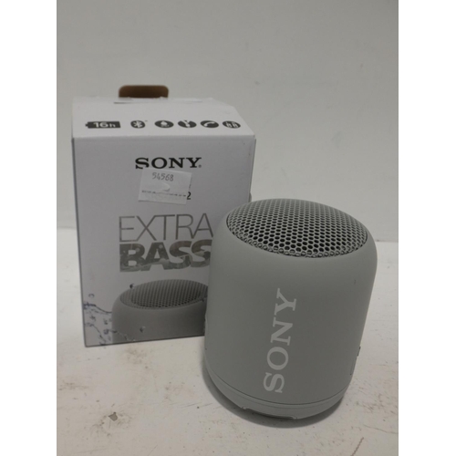 3091 - Sony Xb12 Speaker - with charging lead         (220-377) * This lot is subject to VAT