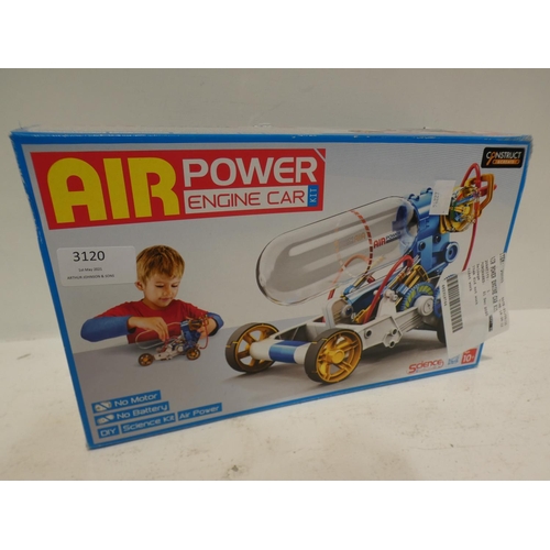 3120 - Air Power Engine Car Kit  (220-220) * This lot is subject to VAT