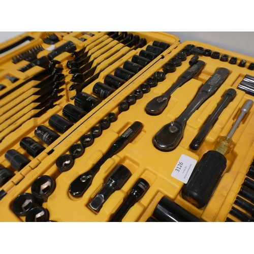 3126 - Dewalt Mechanics Set  (complete set) (220-53) * This lot is subject to VAT