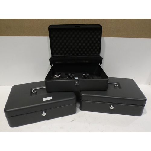 3131 - 3 x The Ultimate Cash Box - no keys    (220-291) * This lot is subject to VAT