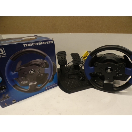 3138 - Thrustmaster T150 Steering Wheel, RRP £129.99 + VAT   (220-306) * This lot is subject to VAT