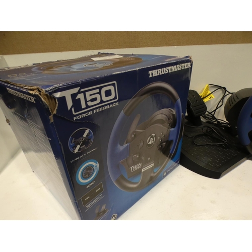 3138 - Thrustmaster T150 Steering Wheel, RRP £129.99 + VAT   (220-306) * This lot is subject to VAT