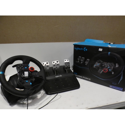 3157 - Logitech Ps Steer Wheel, RRP £159.99 + VAT  (220-373) * This lot is subject to VAT