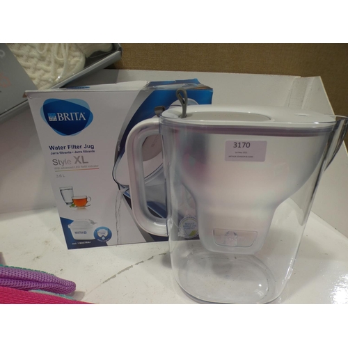 3170 - So Long Hot Water Bottle, Pool Zzoodles and Brita Maxtra+ XL Style Jug  (220-71, 83, 203) * This lot... 