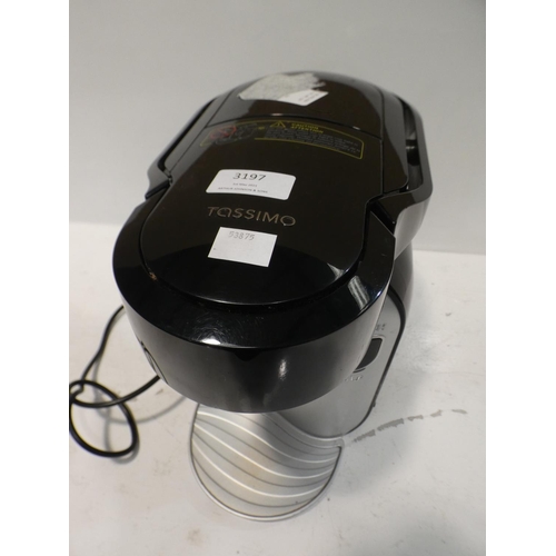 3197 - Bosch Tassimo Caddy Coffee Machine      (220-75) * This lot is subject to VAT