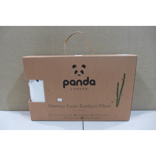 3225 - Panda Memory Foam Pillow  (220-338) * This lot is subject to VAT