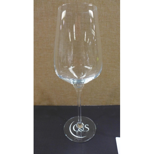 3255 - C&S Wine Glasses 55Cl (220-153) * This lot is subject to VAT