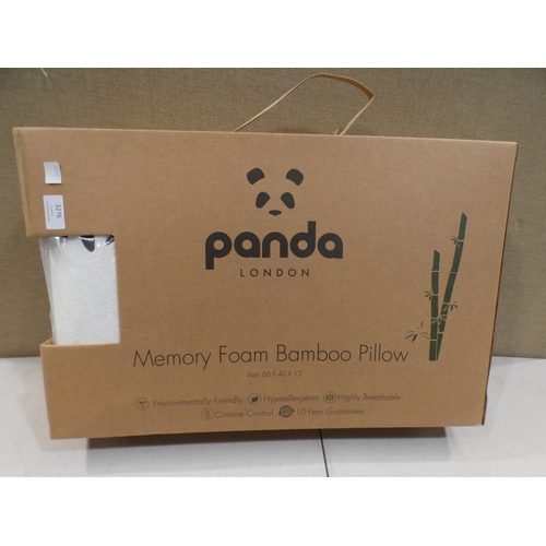 3276 - Panda Memory Foam Pillow  (220-180) * This lot is subject to VAT