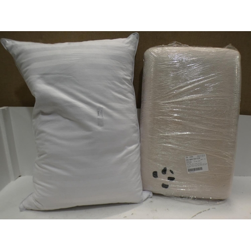 3303 - Panda Memory Foam Pillow and Hotel Grand Double Down Pillow  (220-233, 238) * This lot is subject to... 