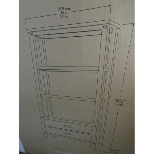 3373 - Pike & Main 66  Bookcase, Rrp £249.91 + Vat (4053-21) * This lot is subject to VAT