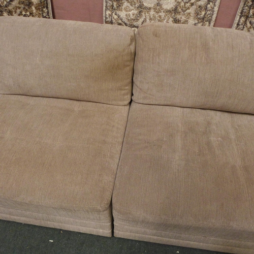 3391 - 6Pc Fabric Sectional Sofa (marked/stained), RRP £799.99 + VAT (220-108) * This lot is subject to VAT