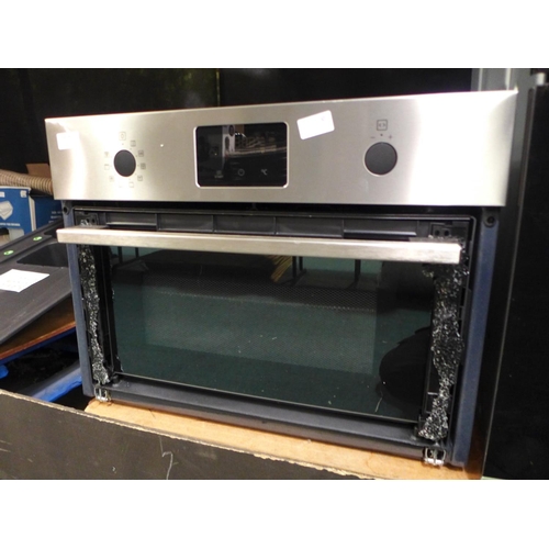 3414 - Zanussi  Combi oven H455xW595xD567, model no.:-UNKNOWN, RRP £642 inc. VAT * This lot is subject to V... 