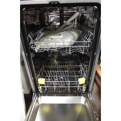 3420 - Zanussi H818xW446xD550 Fully Integrated Slimline Dishwasher - model no.:- ZSLN1211, RRP £340.83 inc.... 