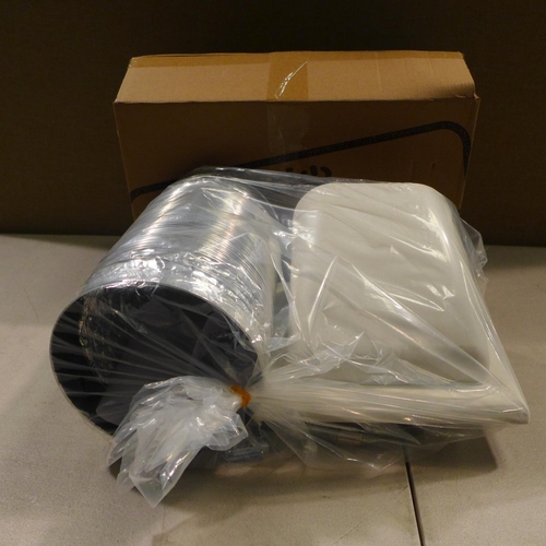 3432 - 150mm Chimney Hood Ducting Kit - model no.:- UNKNOWN, RRP £15 inc. VAT * This lot is subject to VAT