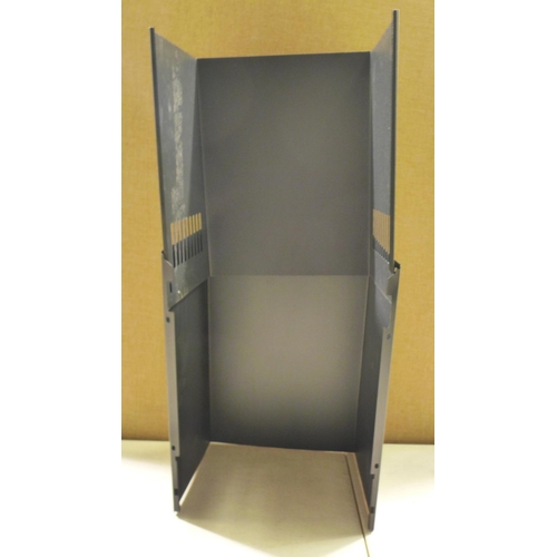 3435 - Black cooker hood (broken glass) * This lot is subject to VAT