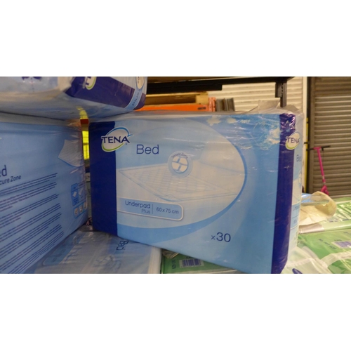 2489 - 10 Packs of Tena Under Bed pads